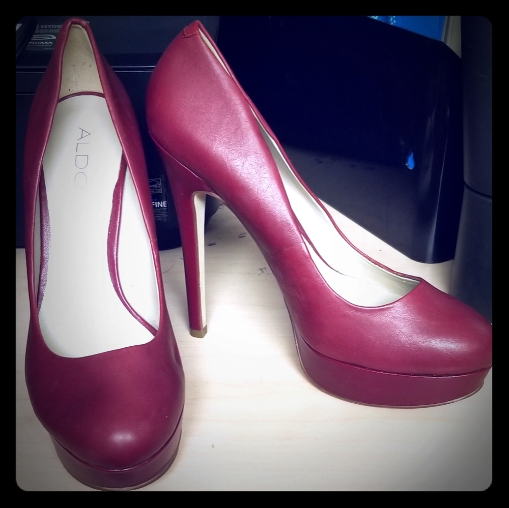 Aldo high heels platform